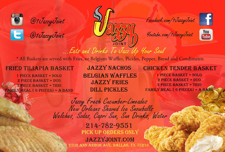 Jazzy menu